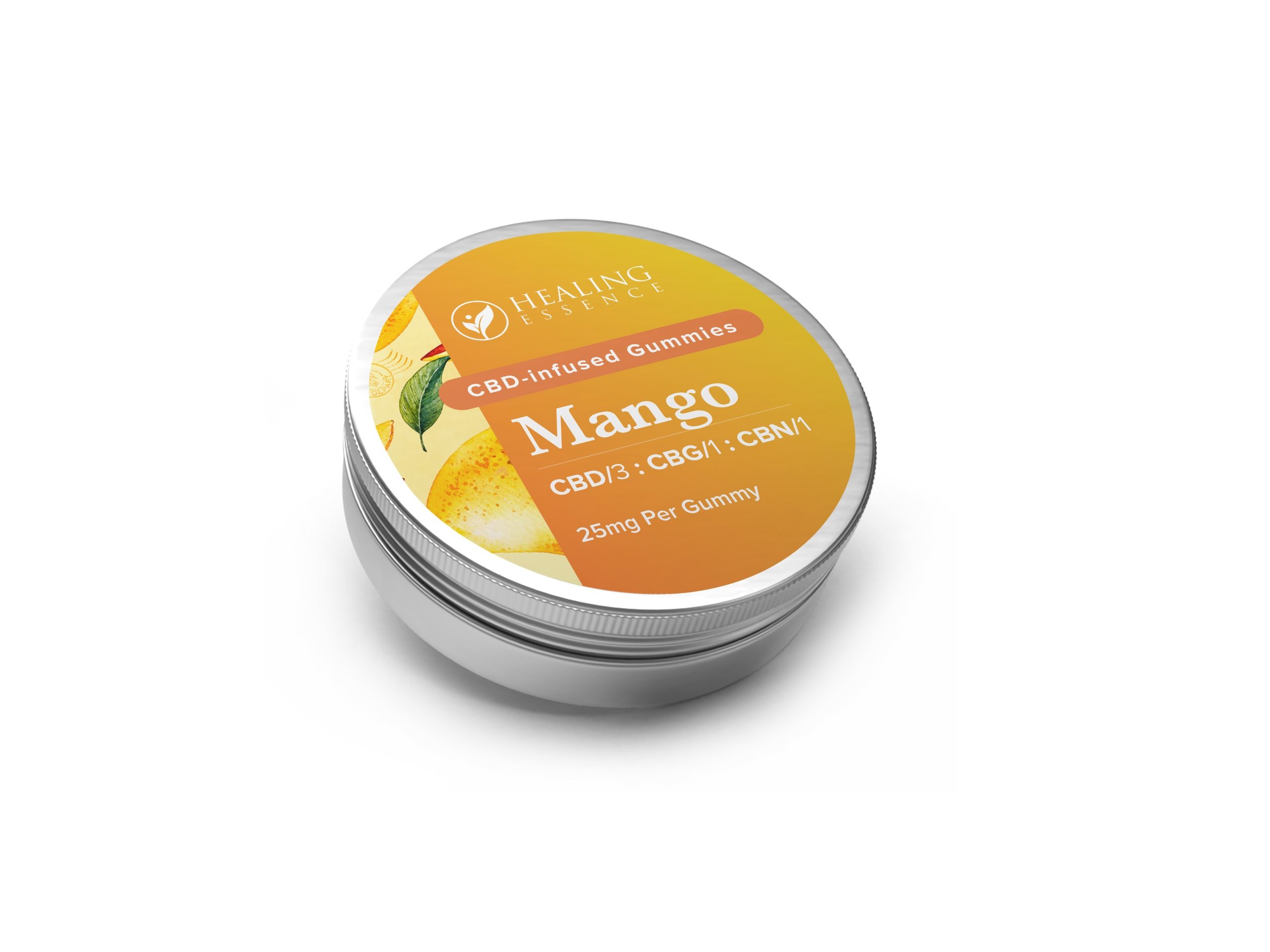 ACTIVE – Mango: Gummy – No THC